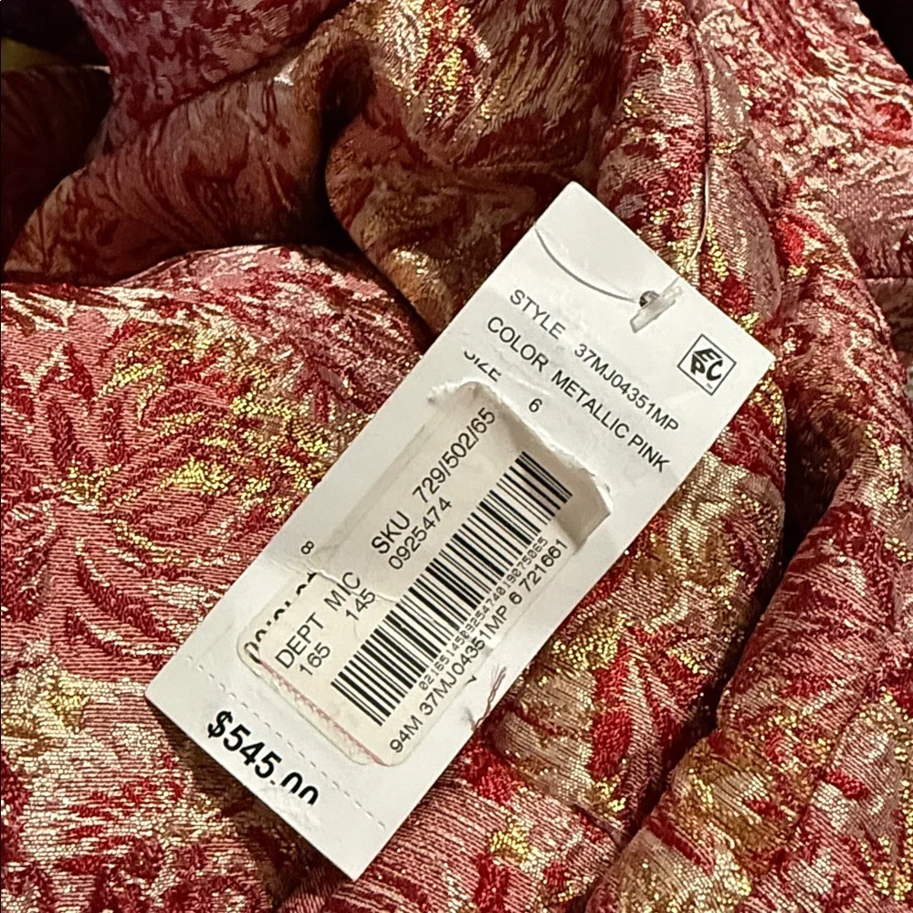 NWT MESTIZA NEW YORK Pia Jacquard Midi Dress - Picture 5 of 7